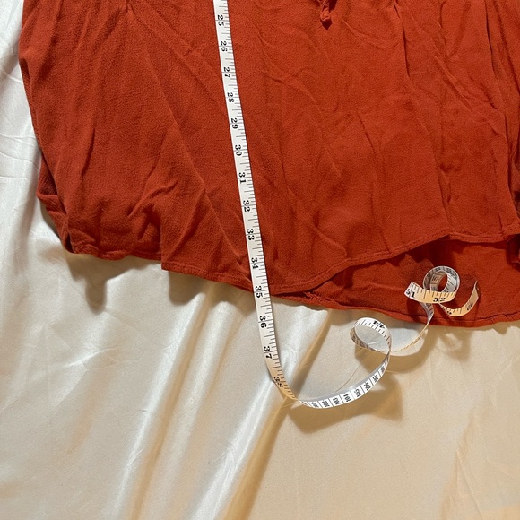 Embroidered Rust Top - Picture 2 of 13